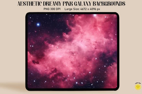 Aesthetic Pink Nebula Backgrounds: A Dreamy Design Asset