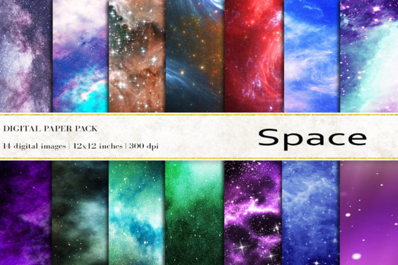 Celestial Craft: Unlocking Creativity with Space Digital Papers