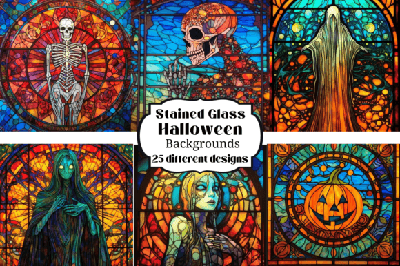 Halloween Stained Glass Best Backgrounds: A Designer's Guide