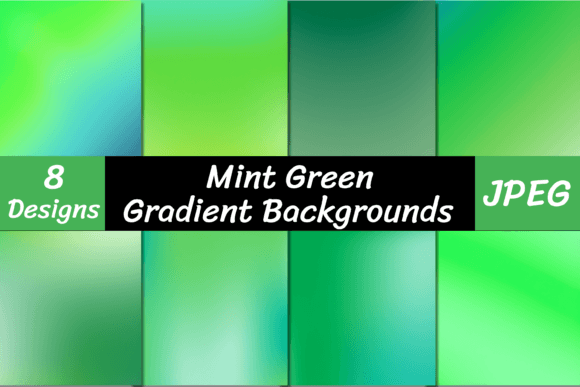 Mint Green Gradient Backgrounds: A Fresh Canvas for Modern Design