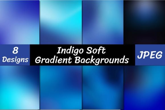 The Deep, Dynamic Appeal of Indigo Gradient Backgrounds