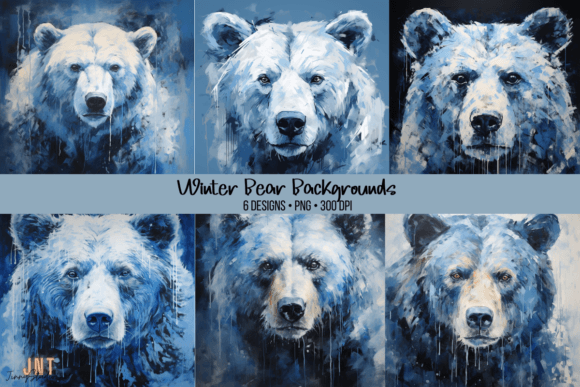 Winter Bear Backgrounds: Cozy Digital Assets for Creative Projects